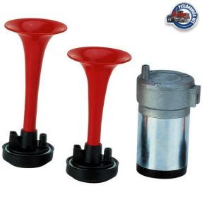 Kürt elektromos12V  (kompr.) piros