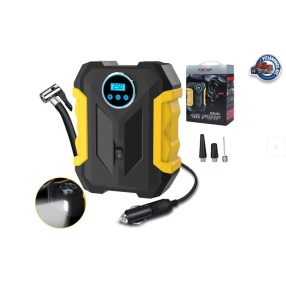 Kompresszor 12v sárga 