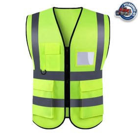 Láthatósági mellény sárga xxl prémium