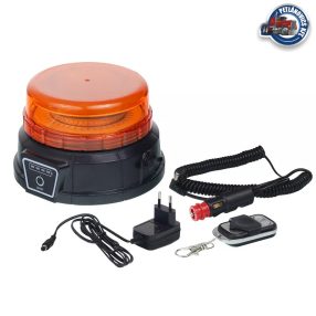 Forgóvillogó ledes mágneses tölthető