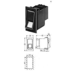 6GM004570061 - Liaz Billenő kapcsoló  izzításhoz
