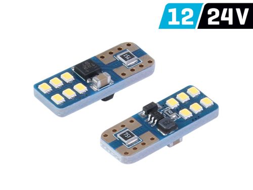 CM58261 - Izzó led 12V/24V W5W Canbus pár