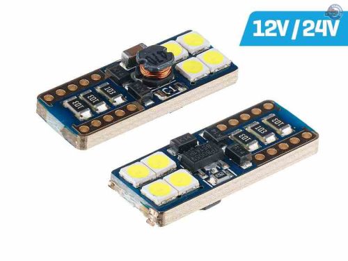 CM58269 - Izzó led 12V/24V W5W Canbus pár