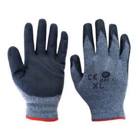 CM58428 - Munkakesztyű, szövet és gumi 10-es