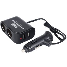 CM58607 - Szivargyújtó elosztó 2-es+2usb