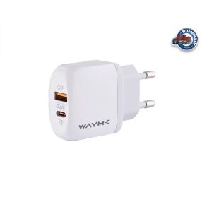 Cm Fali töltő lighting +Usb-c 20w