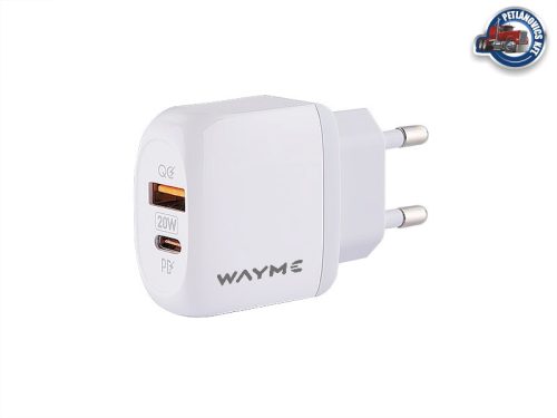 Cm Fali töltő lighting +Usb-c 20w