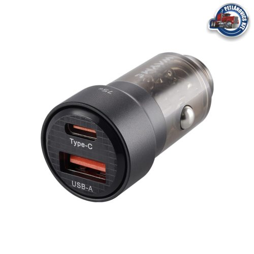 Cm Szivargyujtó töltő usb+usb-c