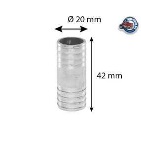 Csőtoldó 20mm