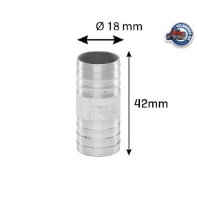 Csőtoldó 18mm