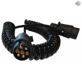 E1219 - Elektromos kábel 12V 7pólus spirál
