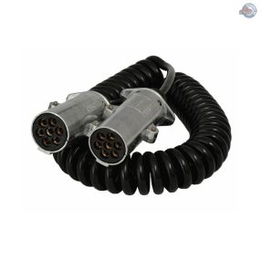 E1253 - Elektromos kábel 24V 7pólus euro spirál