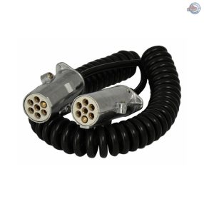 E1254 - Elektromos kábel 24V 7pólus speciál spirál