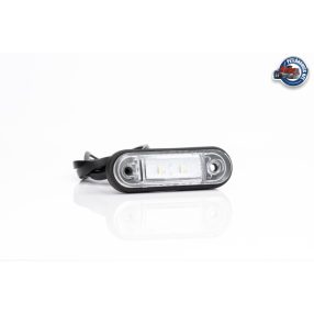 FT015B - Helyzetjelző ledes lámpa ovál fehér fristom