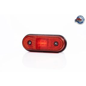 Helyzetjelző Ledes lámpa ovális piros fristom FT-020