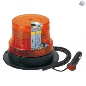 L0009-AL - Forgóvillogó, sárgavillogó ledes mágneses mini 12-