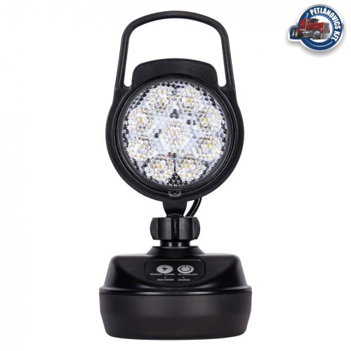 Ledes Munkalámpa -9 led TÖLTHETŐ (P4608)