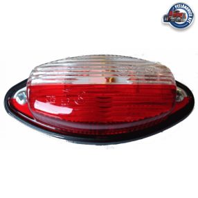 L1023 - Helyzetjelző lámpa fehér-piros ovális