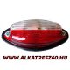 L1023 - Helyzetjelző lámpa fehér-piros ovális
