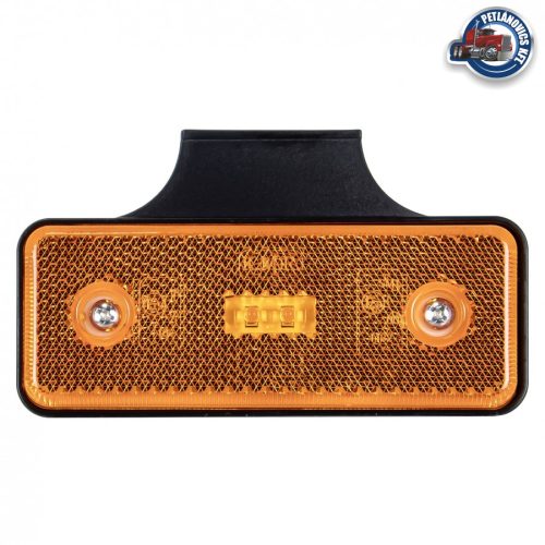 Helyzetjelző ledes lámpa sárga talpas (P3540)