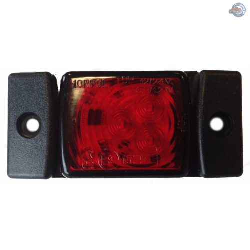 L1055 - Ledes lámpa rövid piros