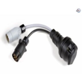 SLH3977 - Utánfutó aljzat átalakító 13-ról 2x7 pólus