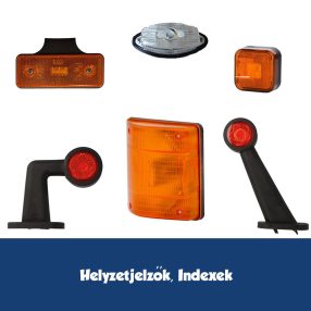 Helyzetjelző lámpák, Index lámpák