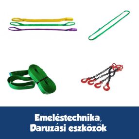 Emeléstechnika, Daruzási anyagok