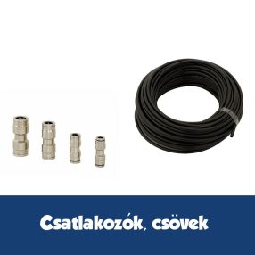 Csatlakozók, csövek