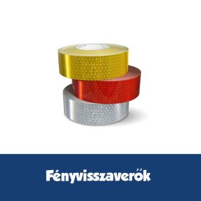 Fényvisszaverő matricák, táblák, prizmák